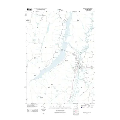 2013 Map of Whitehall, 2013 Print