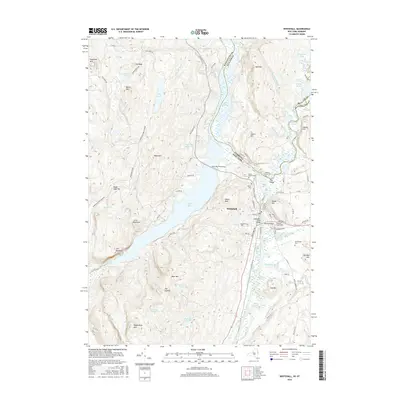 2016 Map of Whitehall, 2016 Print