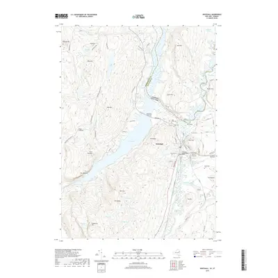 2019 Map of Whitehall, 2019 Print