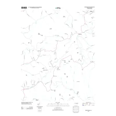 2013 Map of Whitehead, 2013 Print