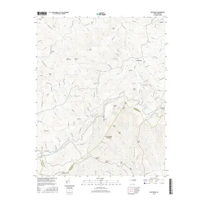 2016 Map of Whitehead, 2016 Print
