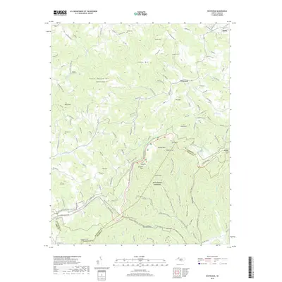 2019 Map of Whitehead, 2019 Print