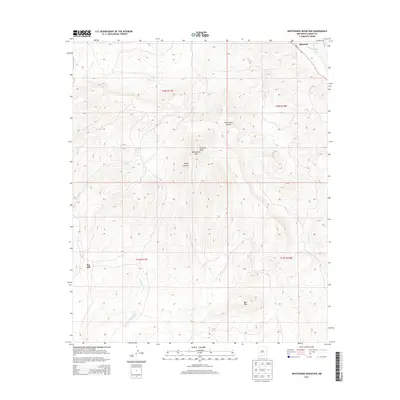 2013 Map of Whitehorse Mountain, 2013 Print