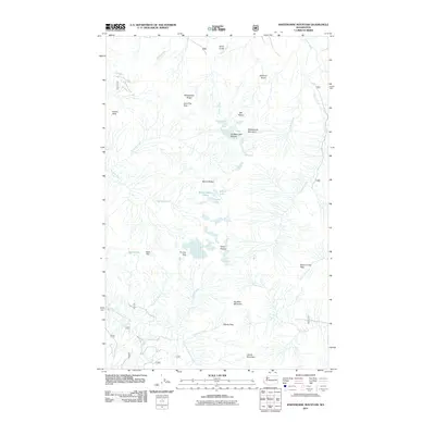 2011 Map of Whitehorse Mountain, 2011 Print