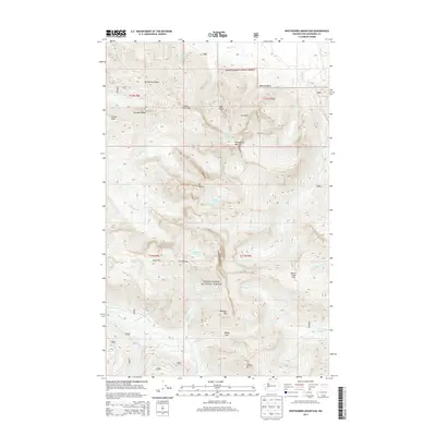 2014 Map of Whitehorse Mountain, 2014 Print