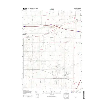 2013 Map of Whitehouse, 2013 Print