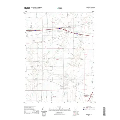 2019 Map of Whitehouse, 2019 Print
