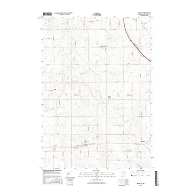 2015 Map of Whitelaw, 2015 Print
