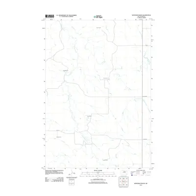 2012 Map of Whiteman Ranch, 2012 Print