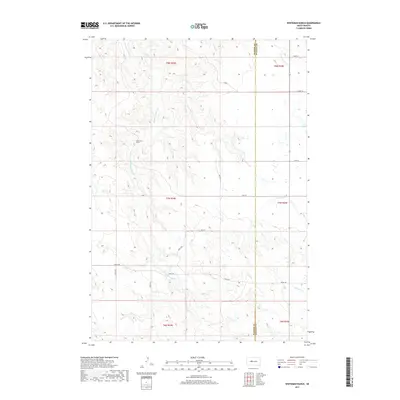 2017 Map of Whiteman Ranch, 2017 Print