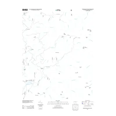 2013 Map of Whiteoak Flats, 2013 Print