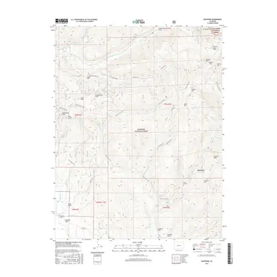 2016 Map of Whitepine, 2016 Print