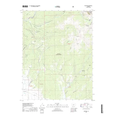 2019 Map of Whitepine, 2019 Print