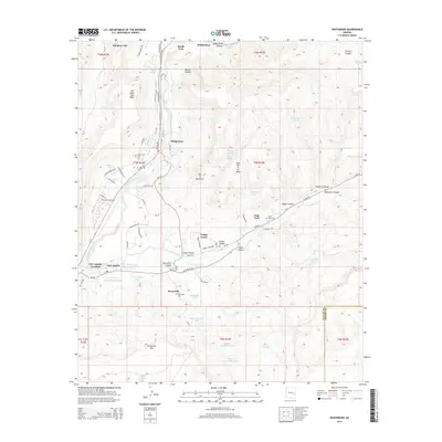 2014 Map of Whiteriver, 2014 Print