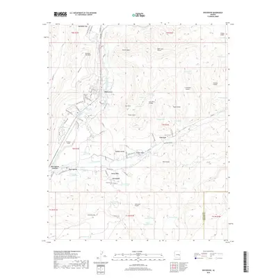 2018 Map of Whiteriver, 2018 Print