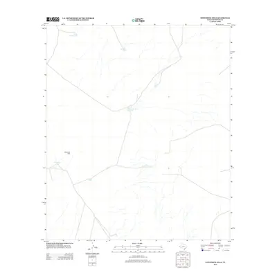 2013 Map of Whiterock Hills, 2013 Print