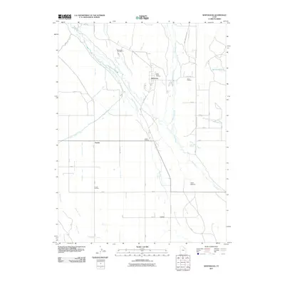 2011 Map of Whiterocks, 2011 Print