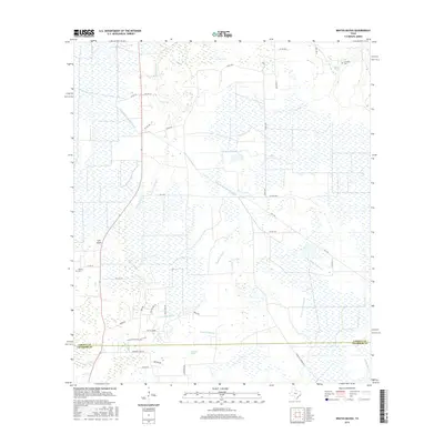 2016 Map of Whites Bayou, 2016 Print