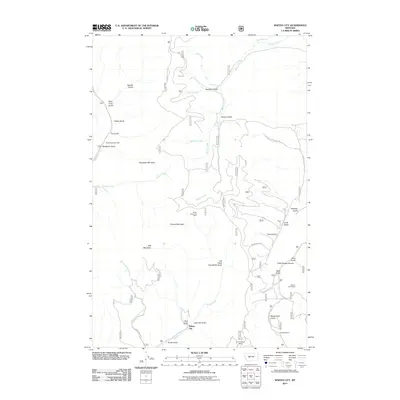 2011 Map of Whites City, 2011 Print