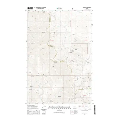 2014 Map of Whites City, 2014 Print