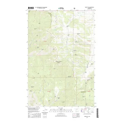 2017 Map of Whites City, 2017 Print