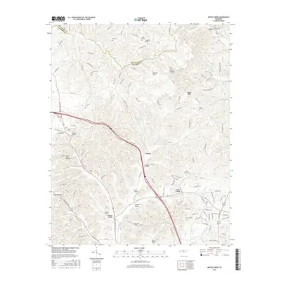 2016 Map of Whites Creek, 2016 Print