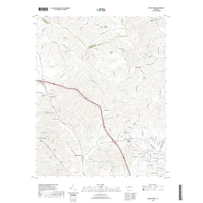 2019 Map of Whites Creek, 2019 Print