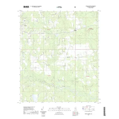 2021 Map of Whites Crossing, 2021 Print