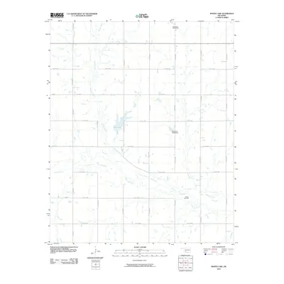 2010 Map of Whites Lake, 2010 Print