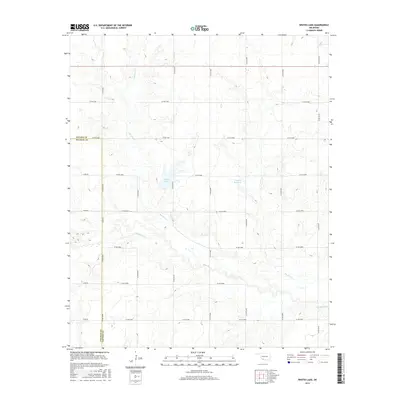 2016 Map of Whites Lake, 2016 Print
