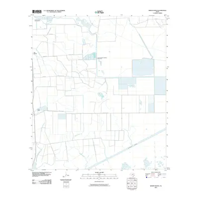 2010 Map of Whites Ranch, 2010 Print