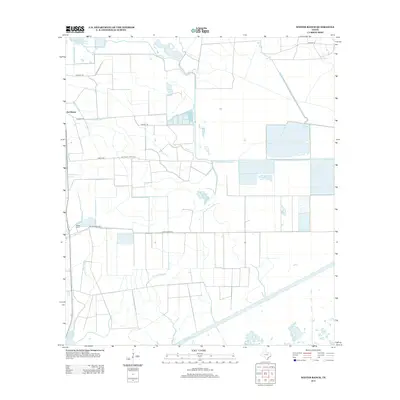 2013 Map of Whites Ranch, 2013 Print