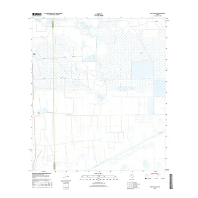 2016 Map of Whites Ranch, 2016 Print