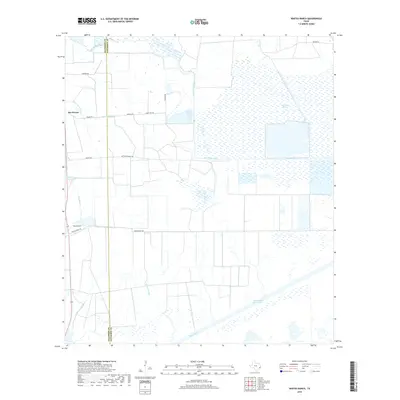 2019 Map of Whites Ranch, 2019 Print