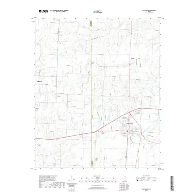 2019 Map of Whitesboro, 2019 Print