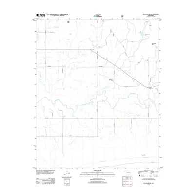2012 Map of Whitesboro, 2012 Print