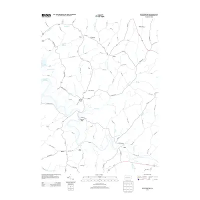 2013 Map of Whitesburg, 2013 Print