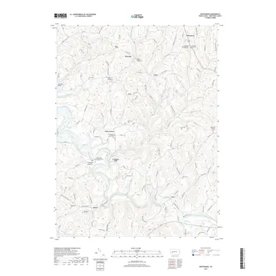 2019 Map of Whitesburg, 2019 Print