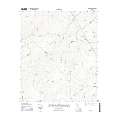 2014 Map of Whitesburg, 2014 Print