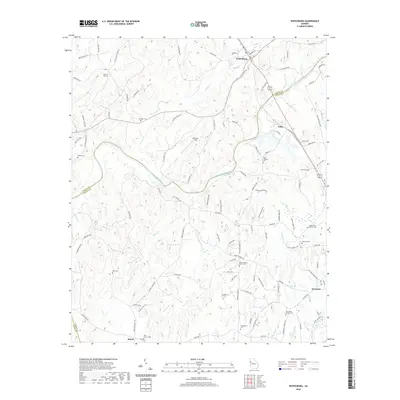 2020 Map of Whitesburg, 2020 Print