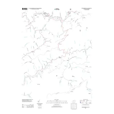 2013 Map of Whitesburg, 2013 Print