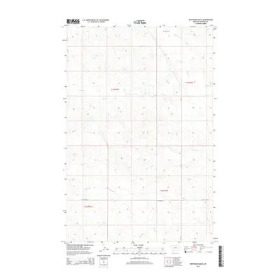 2014 Map of Whiteside Ranch, 2014 Print