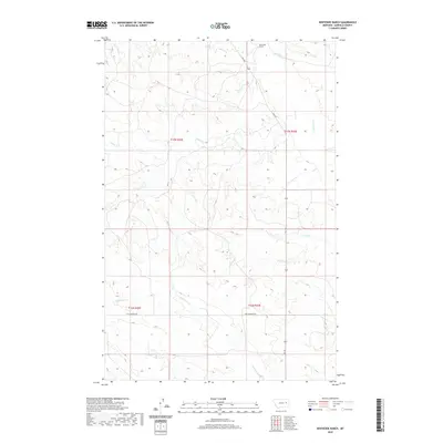 2020 Map of Whiteside Ranch, 2020 Print