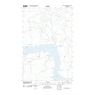 2011 Map of Whitestone Rock, 2011 Print