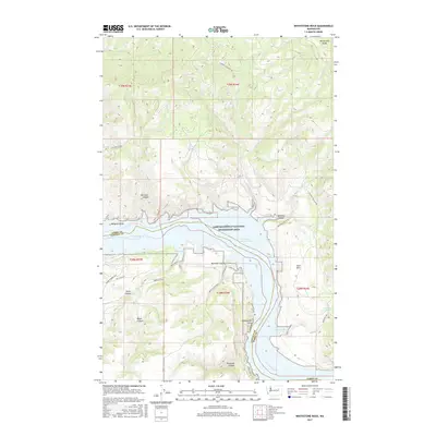 2017 Map of Whitestone Rock, 2017 Print