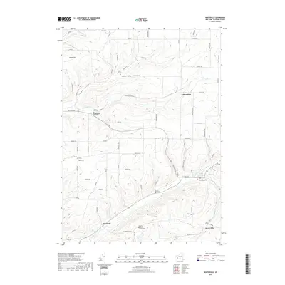 2019 Map of Whitesville, 2019 Print