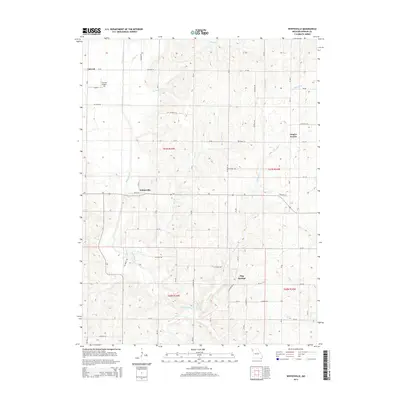2014 Map of Whitesville, 2014 Print