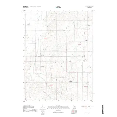 2017 Map of Whitesville, 2017 Print
