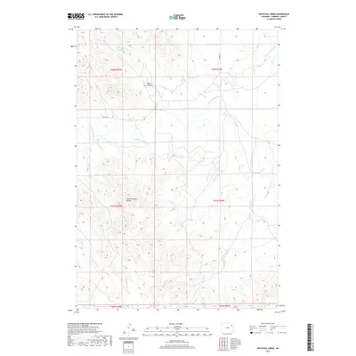 2017 Map of Whitetail Creek, 2017 Print