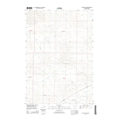 2014 Map of Whitetail Creek, 2014 Print